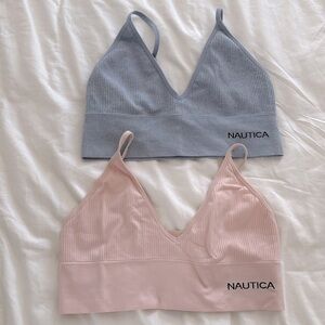 Nautica sports bras. Large.